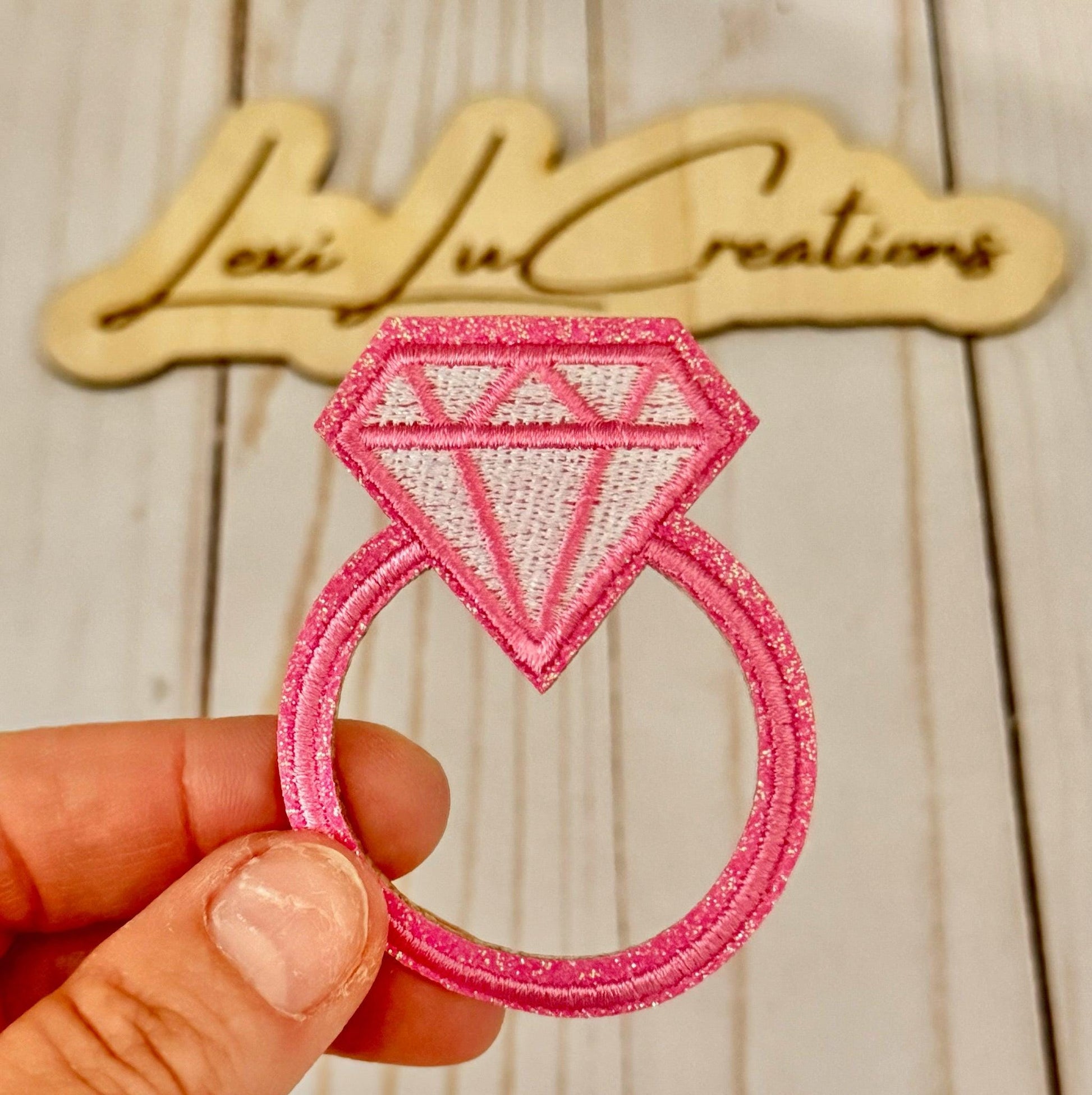 Engagement Ring Hat Patch