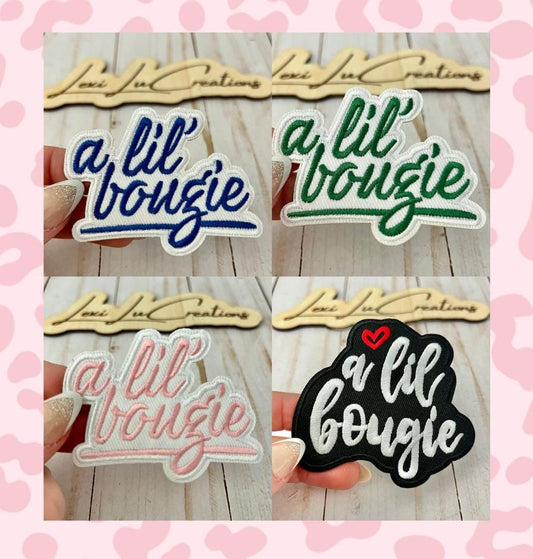 A Lil' Bougie Hat Patches