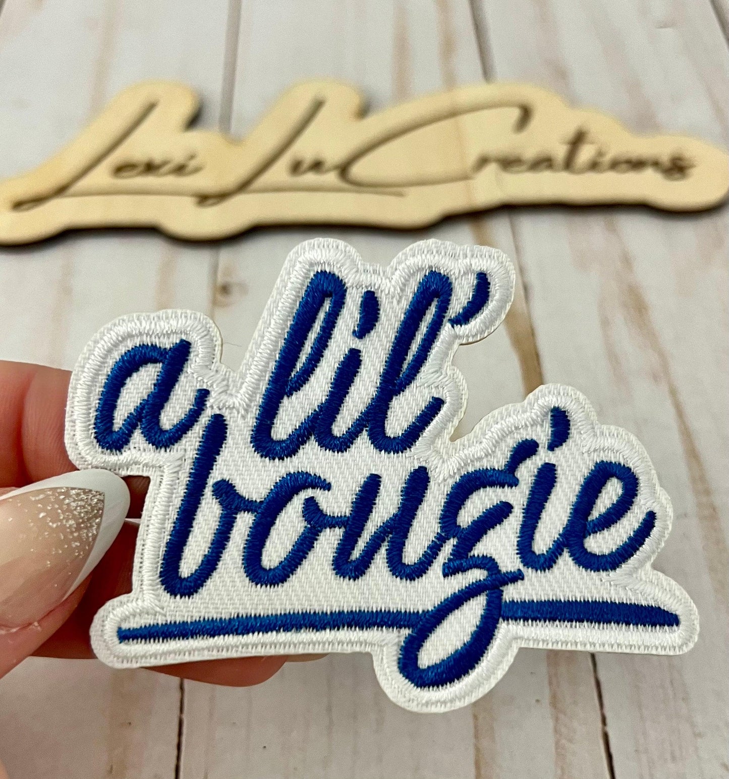 A Lil' Bougie Hat Patches