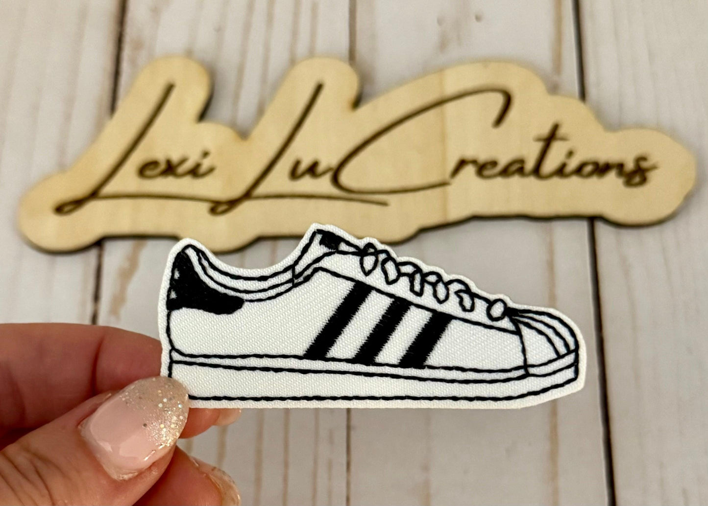 Tennis Shoe Hat Patch