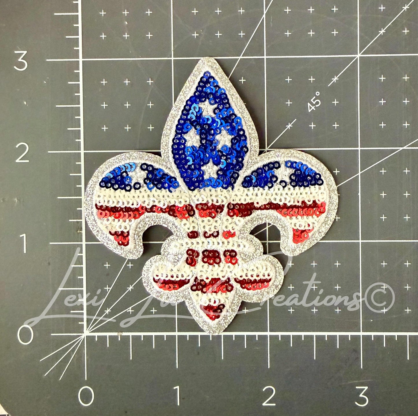 Patriotic Fleur de Lis Patch Collage Shirt | American Flag Fleur de Lis Tee | Louisiana Patriotic Shirt | Fourth of July | Southern Boutique