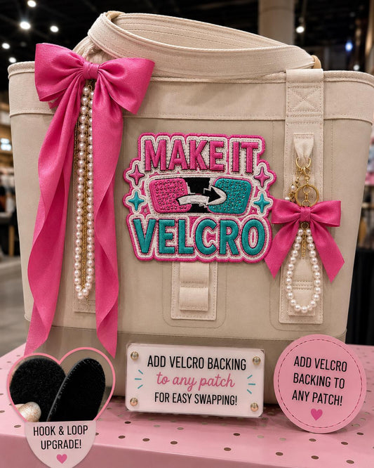 Velcro Backing Add-On | Hook & Loop Upgrade for Any Patch | Removable Patch Option for Yeti | Patch Upgrade | Do Not Purchase Alone